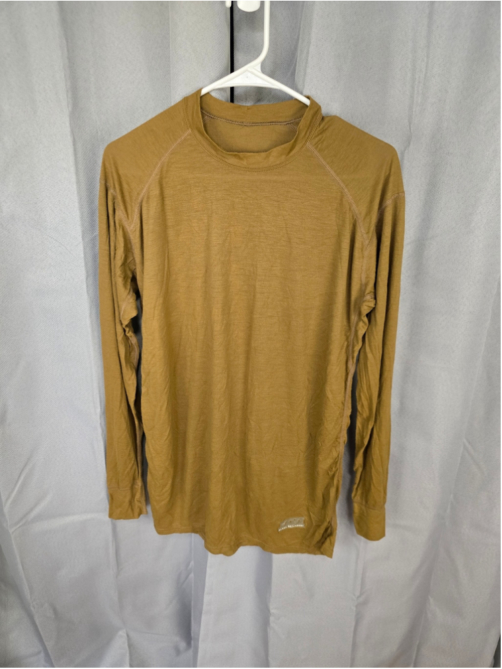 Men's XGO Flame Retardant Long Sleeve Tee Tan Size L